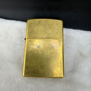 Vintage Brass Zippo E 01